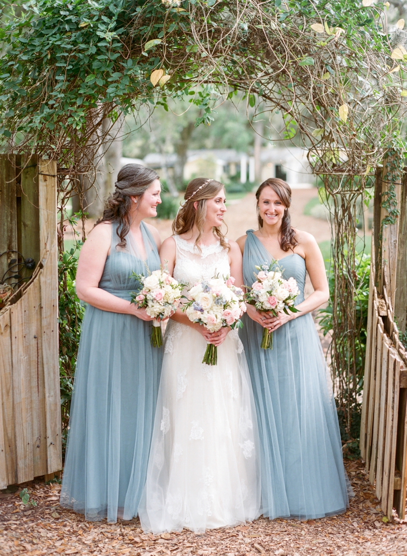 Vintage Romantic Pastel Florida Wedding via TheELD.com