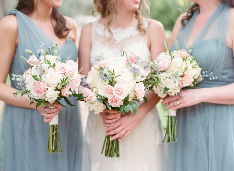 Vintage Romantic Pastel Florida Wedding via TheELD.com