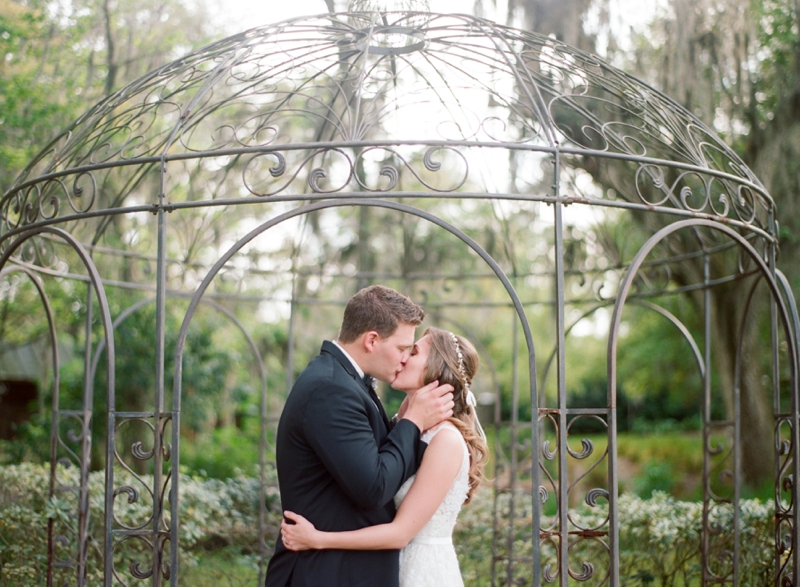 Vintage Romantic Pastel Florida Wedding via TheELD.com