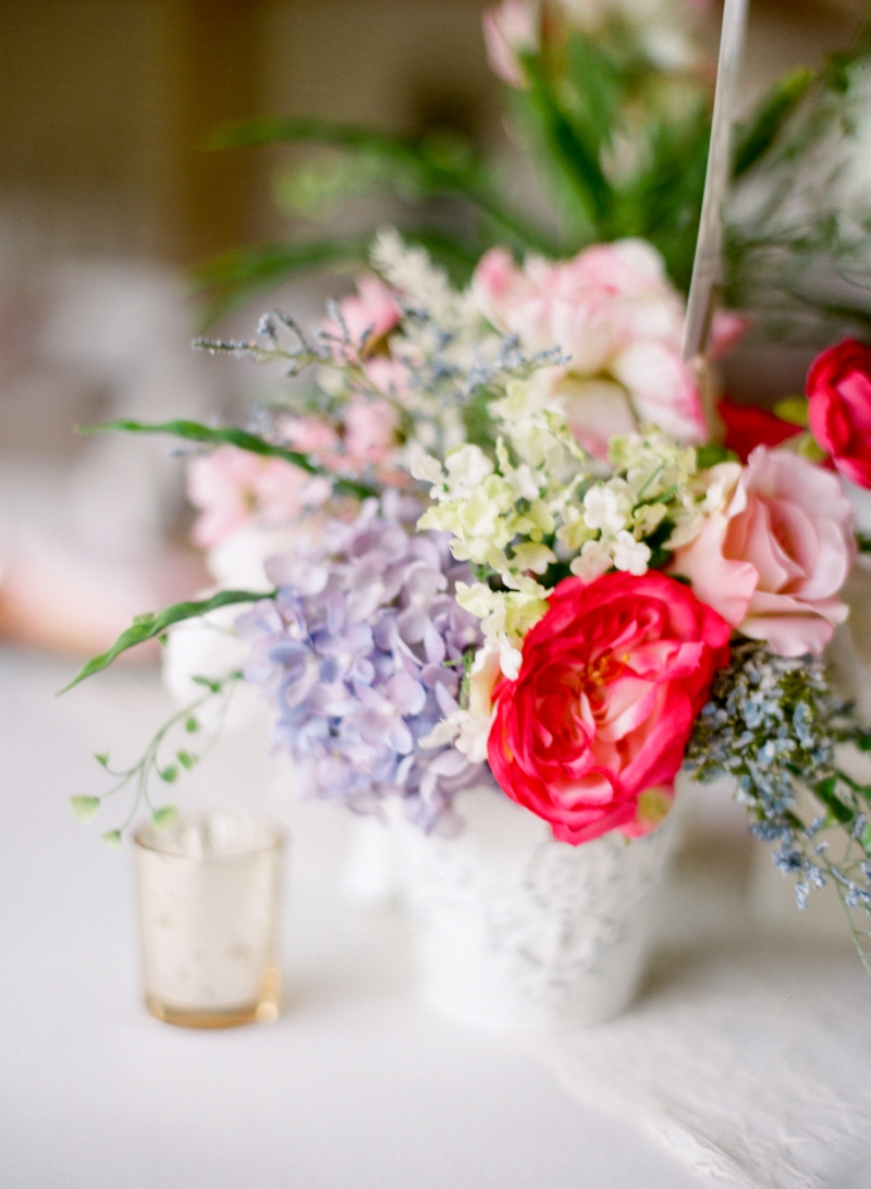 Vintage Romantic Pastel Florida Wedding via TheELD.com