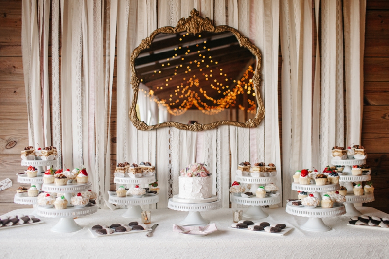 Vintage Romantic Pastel Florida Wedding via TheELD.com