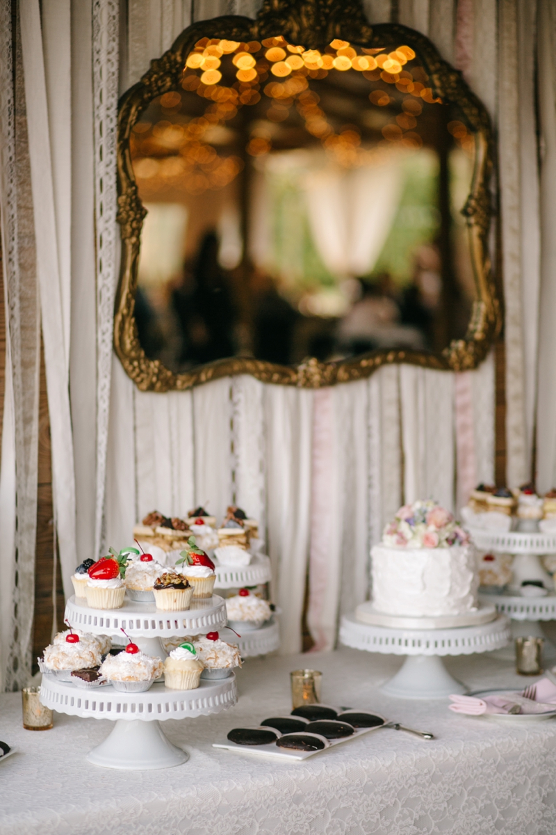 Vintage Romantic Pastel Florida Wedding via TheELD.com