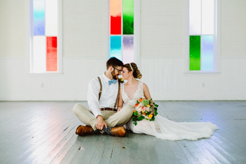 An Eclectic Brunch Wedding In Austin via TheELD.com