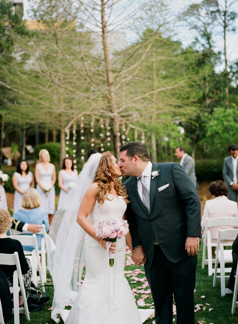 Pink & Lavender Rosemary Beach Wedding via TheELD.com