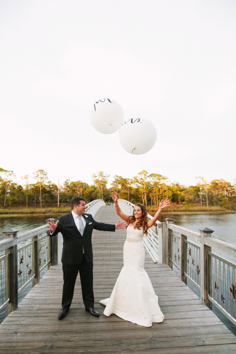 Pink & Lavender Rosemary Beach Wedding via TheELD.com