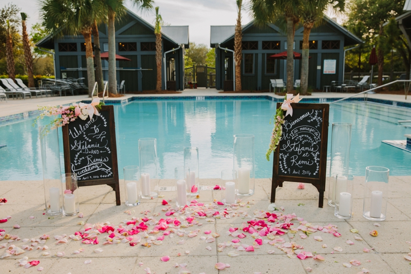 Pink & Lavender Rosemary Beach Wedding via TheELD.com