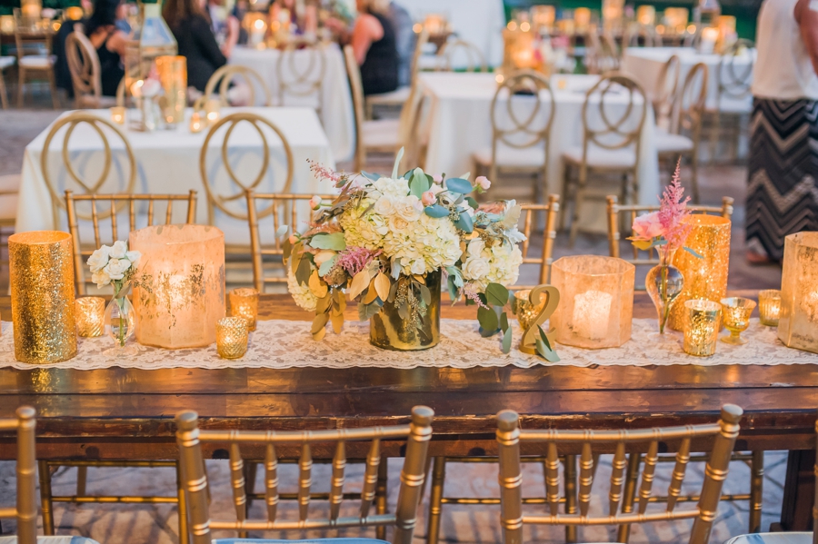 Romantic Blush and Gold Charleston Wedding via TheELD.com