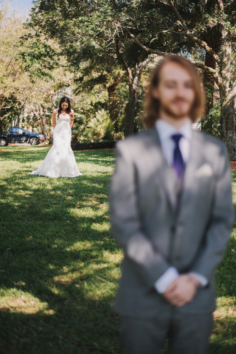 An Elegant Backyard Wedding In Palm Beach via TheELD.com