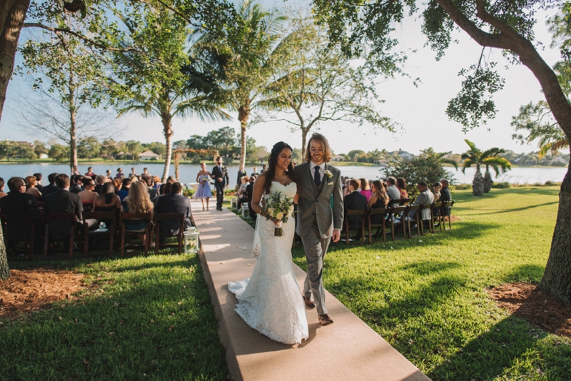 An Elegant Backyard Wedding In Palm Beach via TheELD.com