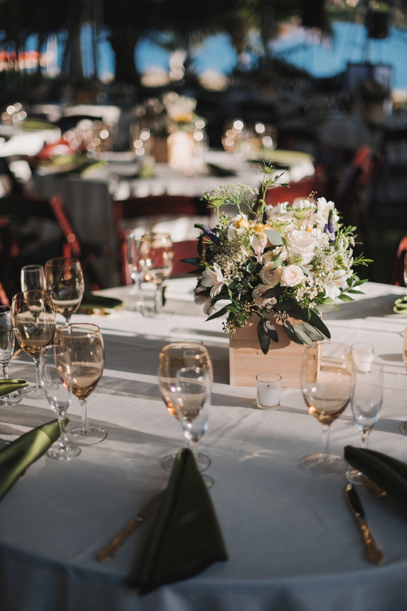 An Elegant Backyard Wedding In Palm Beach via TheELD.com