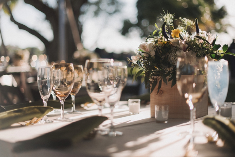 An Elegant Backyard Wedding In Palm Beach via TheELD.com