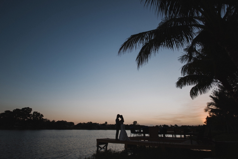 An Elegant Backyard Wedding In Palm Beach via TheELD.com