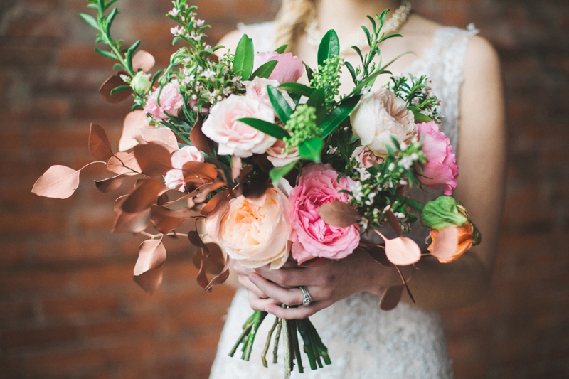 Romantic Industrial Wedding Ideas via TheELD.com