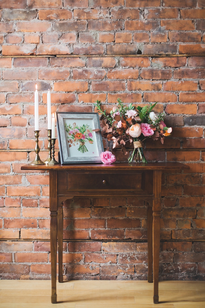 Romantic Industrial Wedding Ideas via TheELD.com