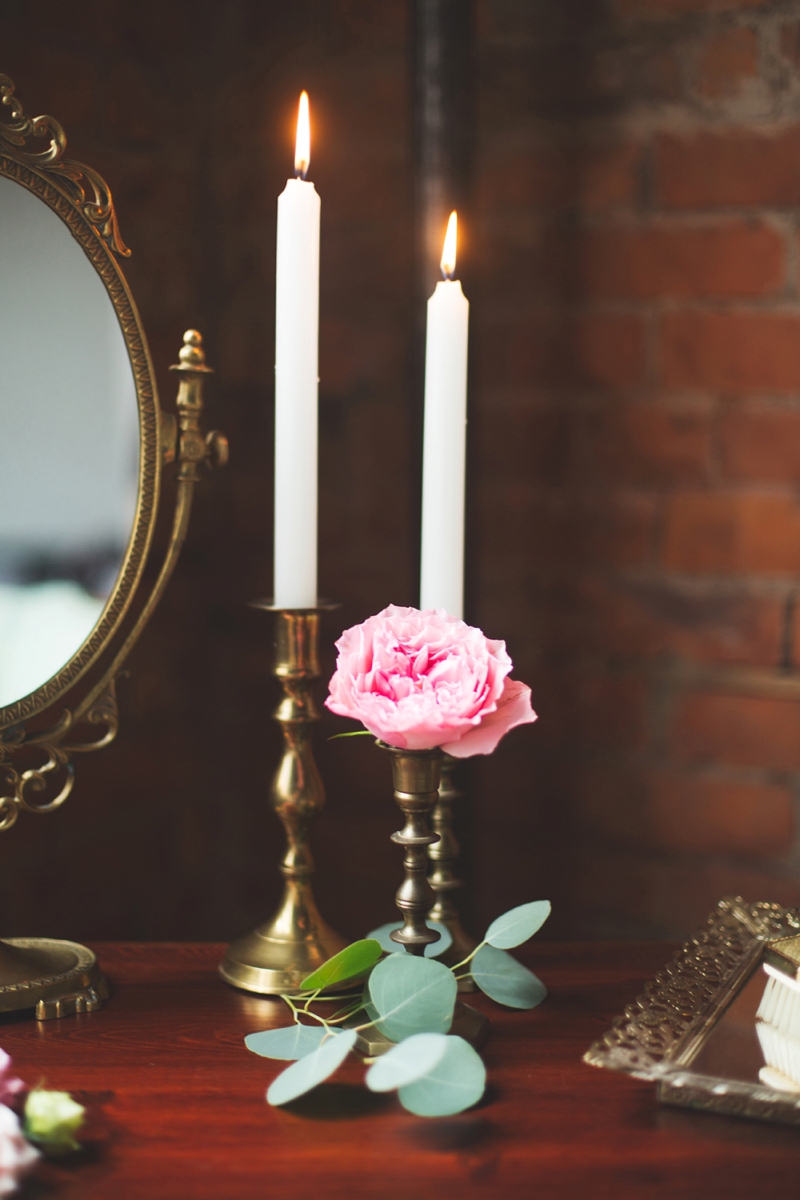 Romantic Industrial Wedding Ideas via TheELD.com