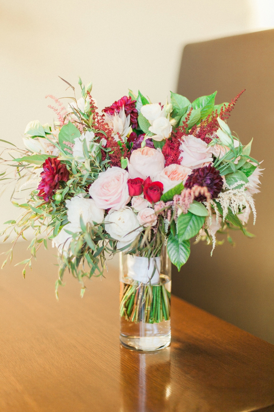 Whimsically Elegant Marsala & Blush Denver Wedding via TheELD.com