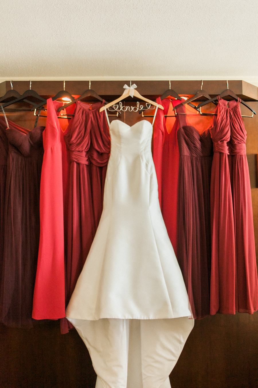 Whimsically Elegant Marsala & Blush Denver Wedding via TheELD.com