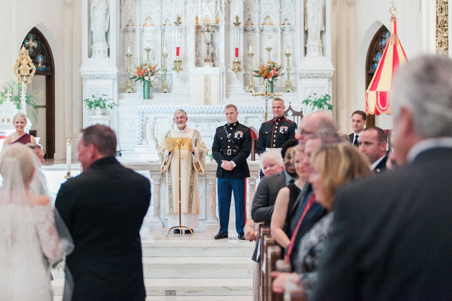 Whimsically Elegant Marsala & Blush Denver Wedding via TheELD.com