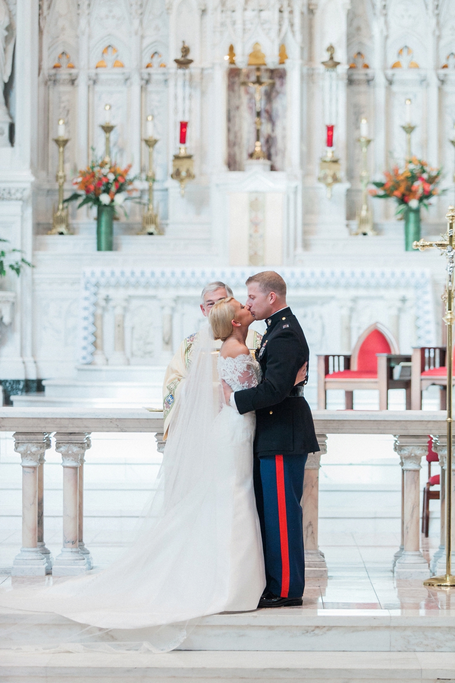 Whimsically Elegant Marsala & Blush Denver Wedding via TheELD.com