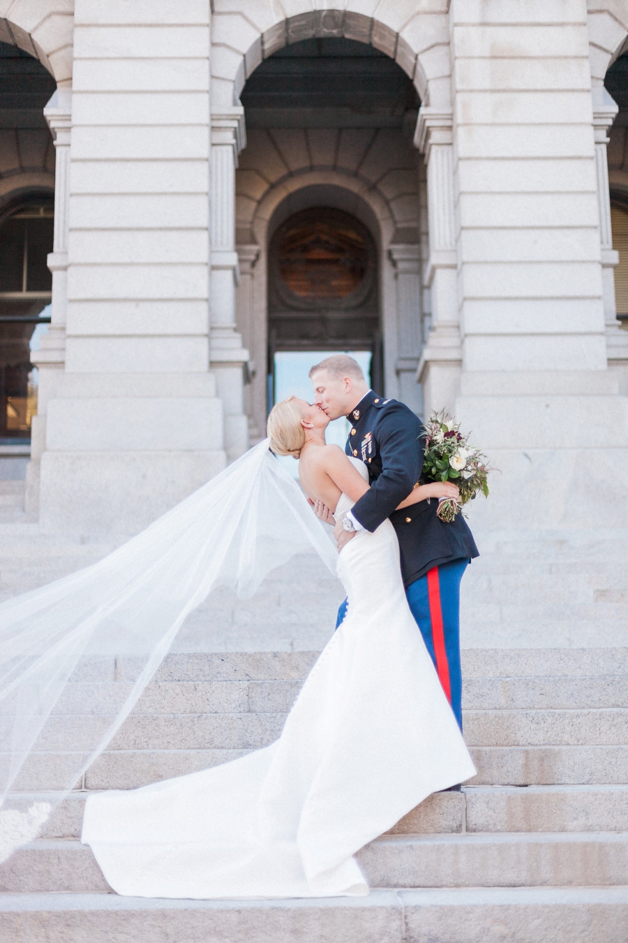 Whimsically Elegant Marsala & Blush Denver Wedding via TheELD.com