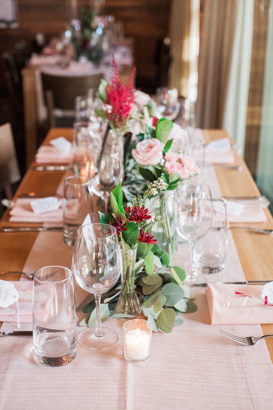 Whimsically Elegant Marsala & Blush Denver Wedding via TheELD.com