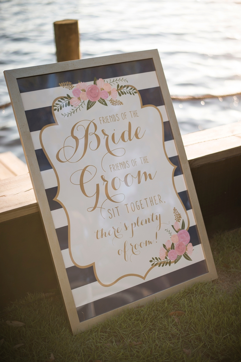 Elegant & Earthy Waterside Wedding in Navarre via TheELD.com