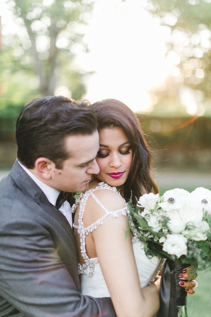 An Elegant Multi Cultural Asheville Wedding via TheELD.com