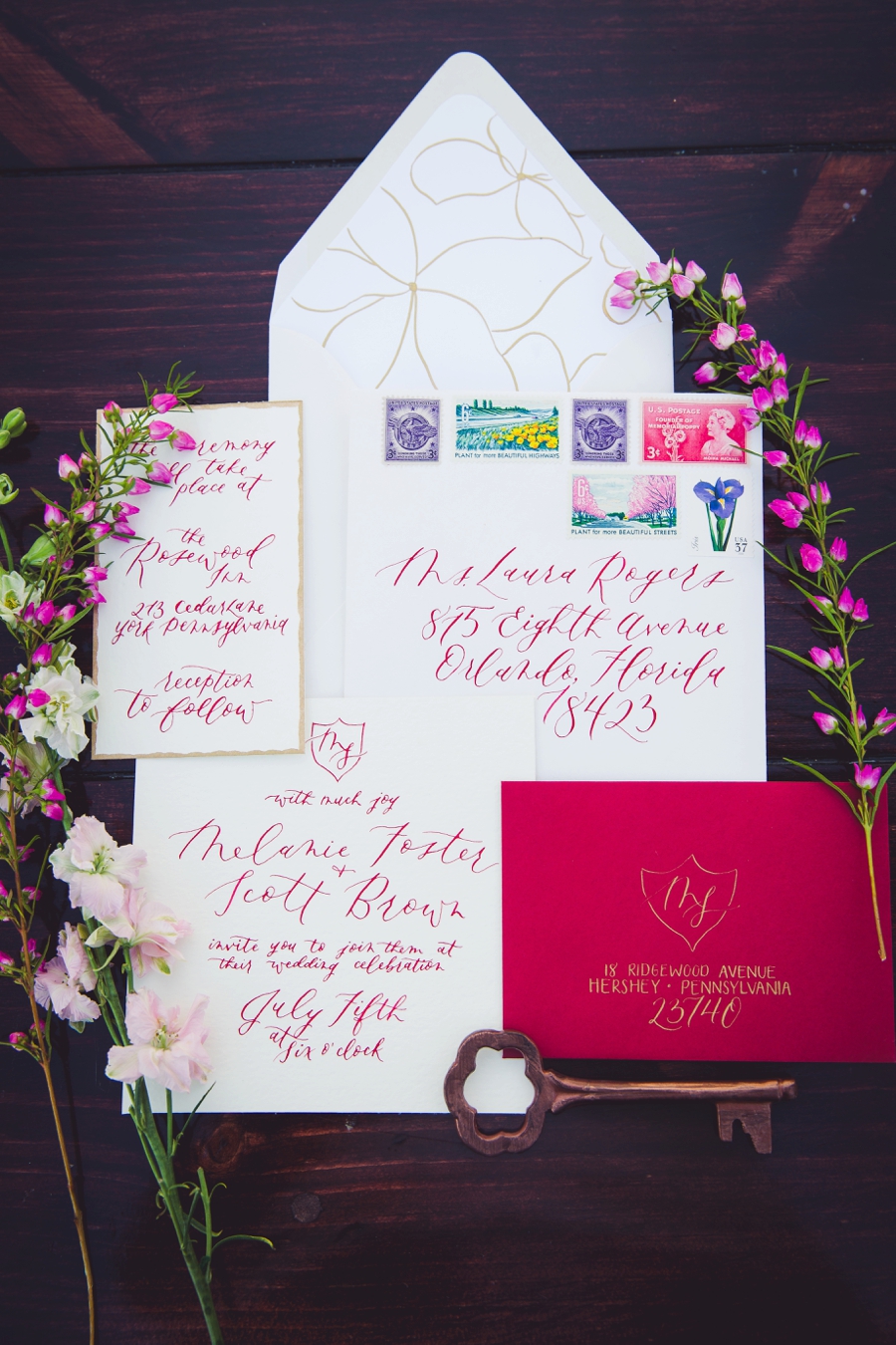 Colorful Rustic Boho Wedding Ideas via TheELD.com