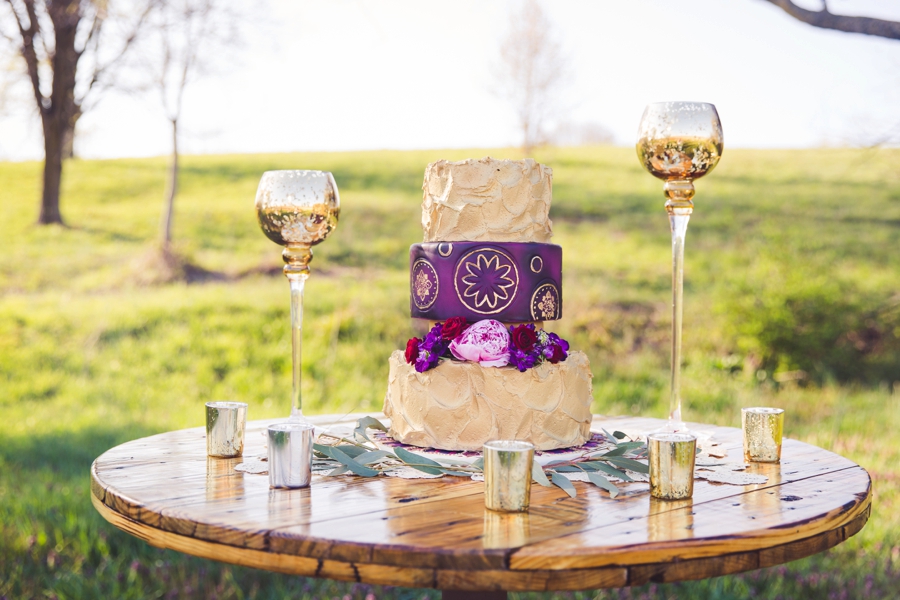 Colorful Rustic Boho Wedding Ideas via TheELD.com