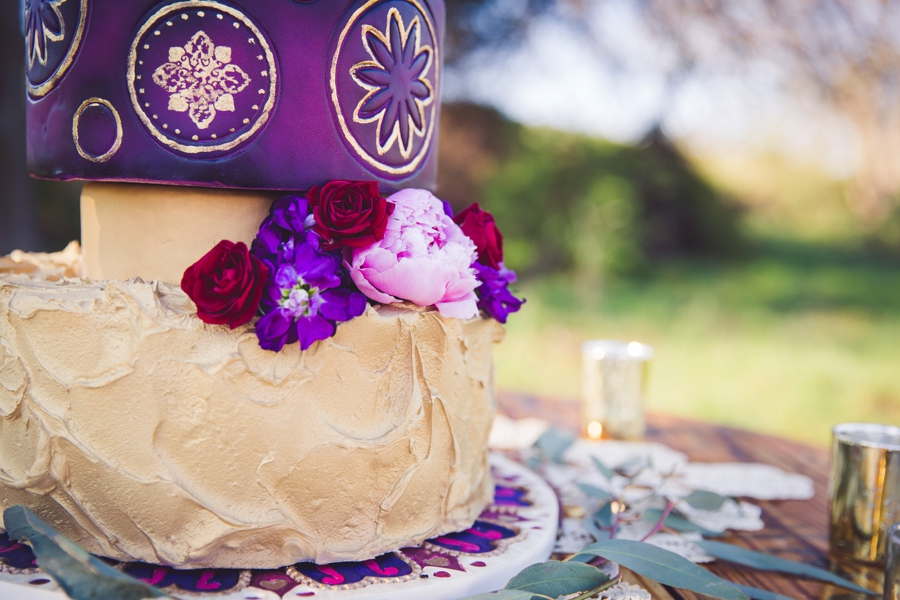 Colorful Rustic Boho Wedding Ideas via TheELD.com