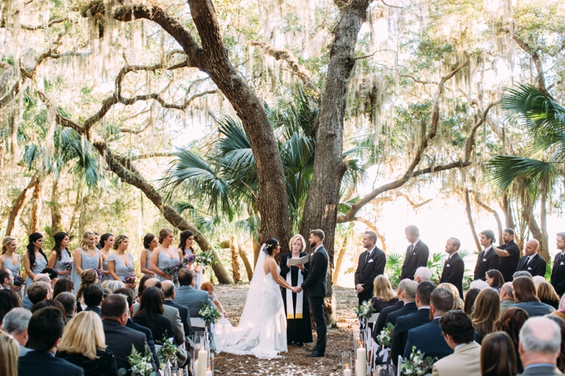 Southern & Organic Amelia Island Wedding via TheELD.com