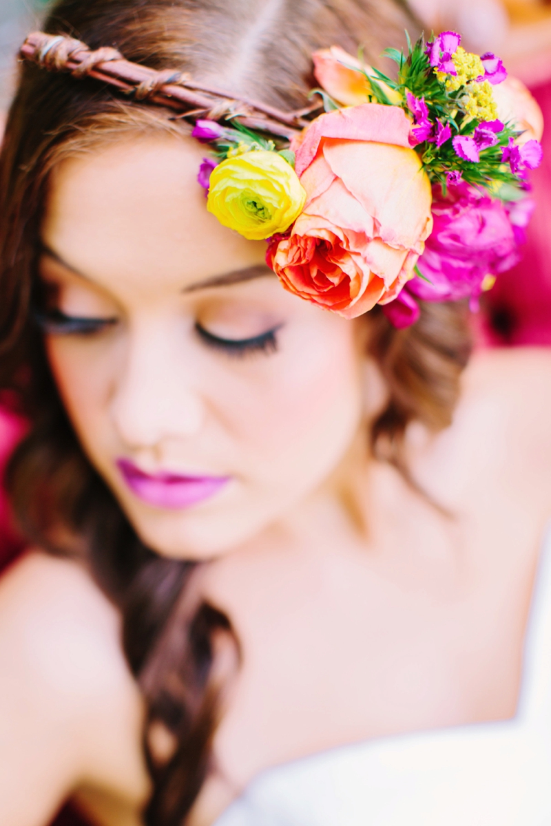 Colorful Secret Garden Inspired Wedding Ideas via TheELD.com