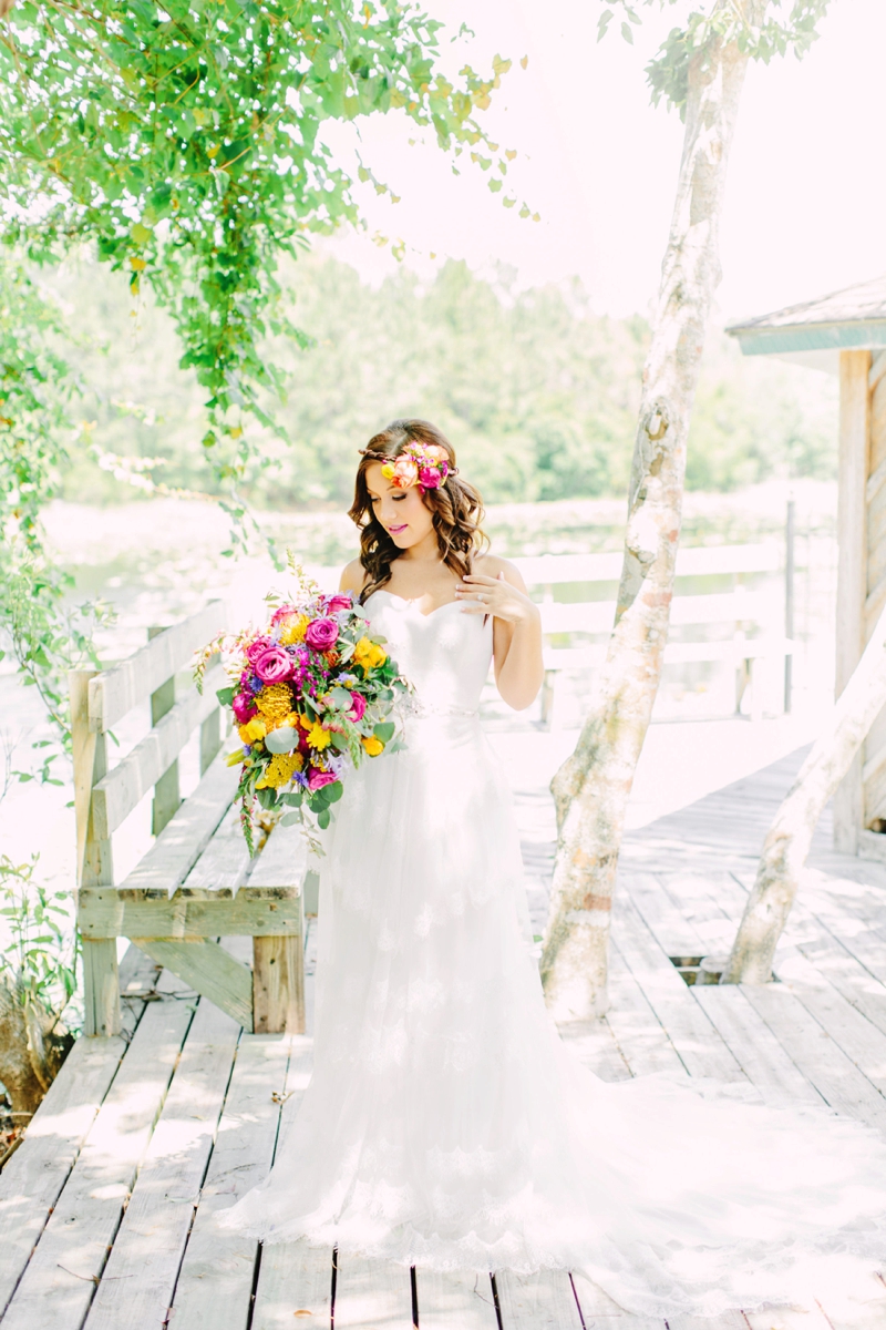 Colorful Secret Garden Inspired Wedding Ideas via TheELD.com