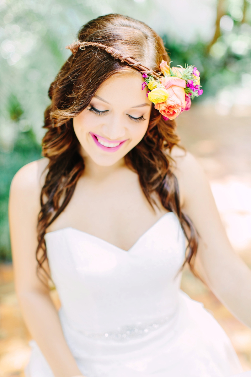 Colorful Secret Garden Inspired Wedding Ideas via TheELD.com