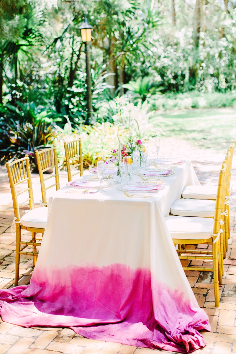 Colorful Secret Garden Inspired Wedding Ideas via TheELD.com