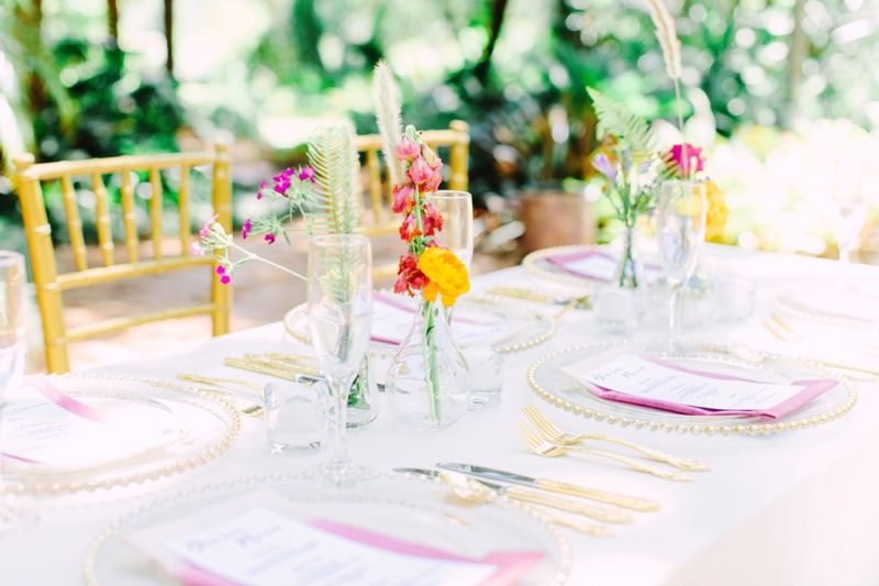 Colorful Secret Garden Inspired Wedding Ideas via TheELD.com