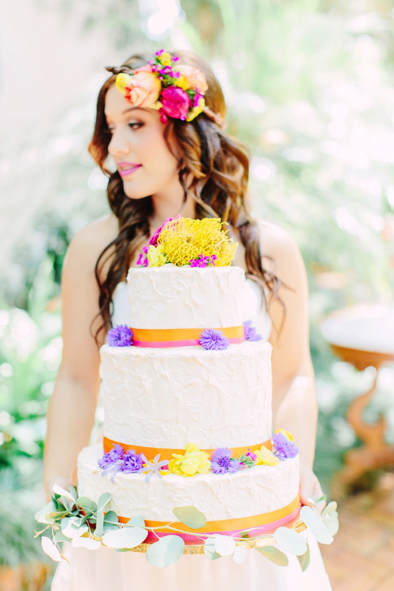 Colorful Secret Garden Inspired Wedding Ideas via TheELD.com