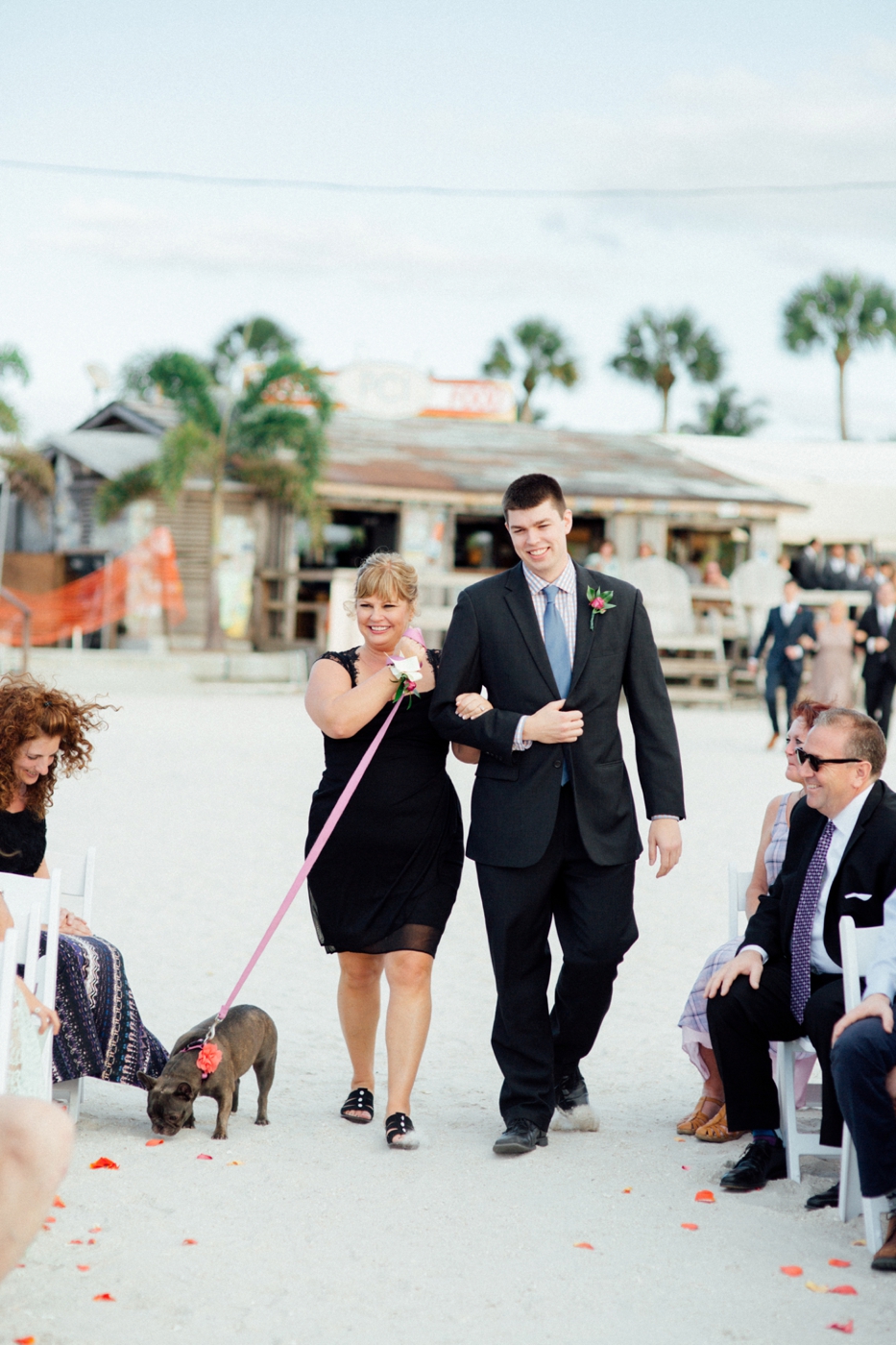 Bright Bohemian Beach Wedding via TheELD.com