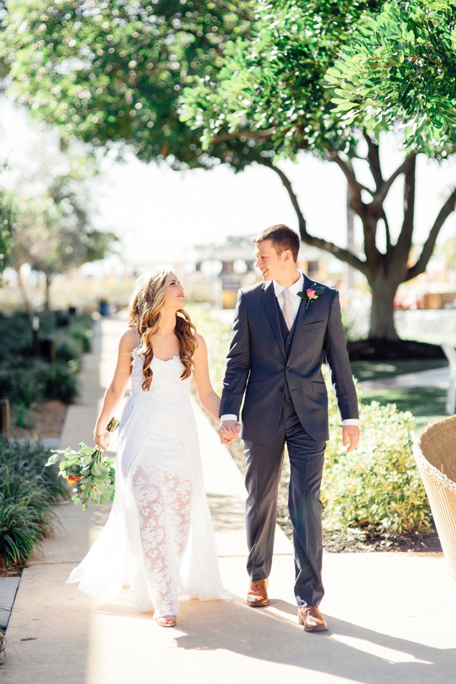 Bright Bohemian Beach Wedding via TheELD.com