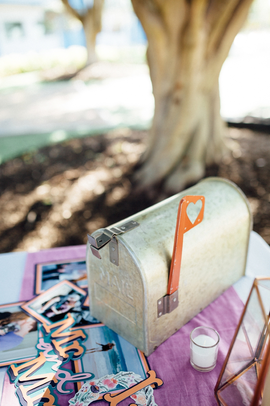 Bright Bohemian Beach Wedding via TheELD.com