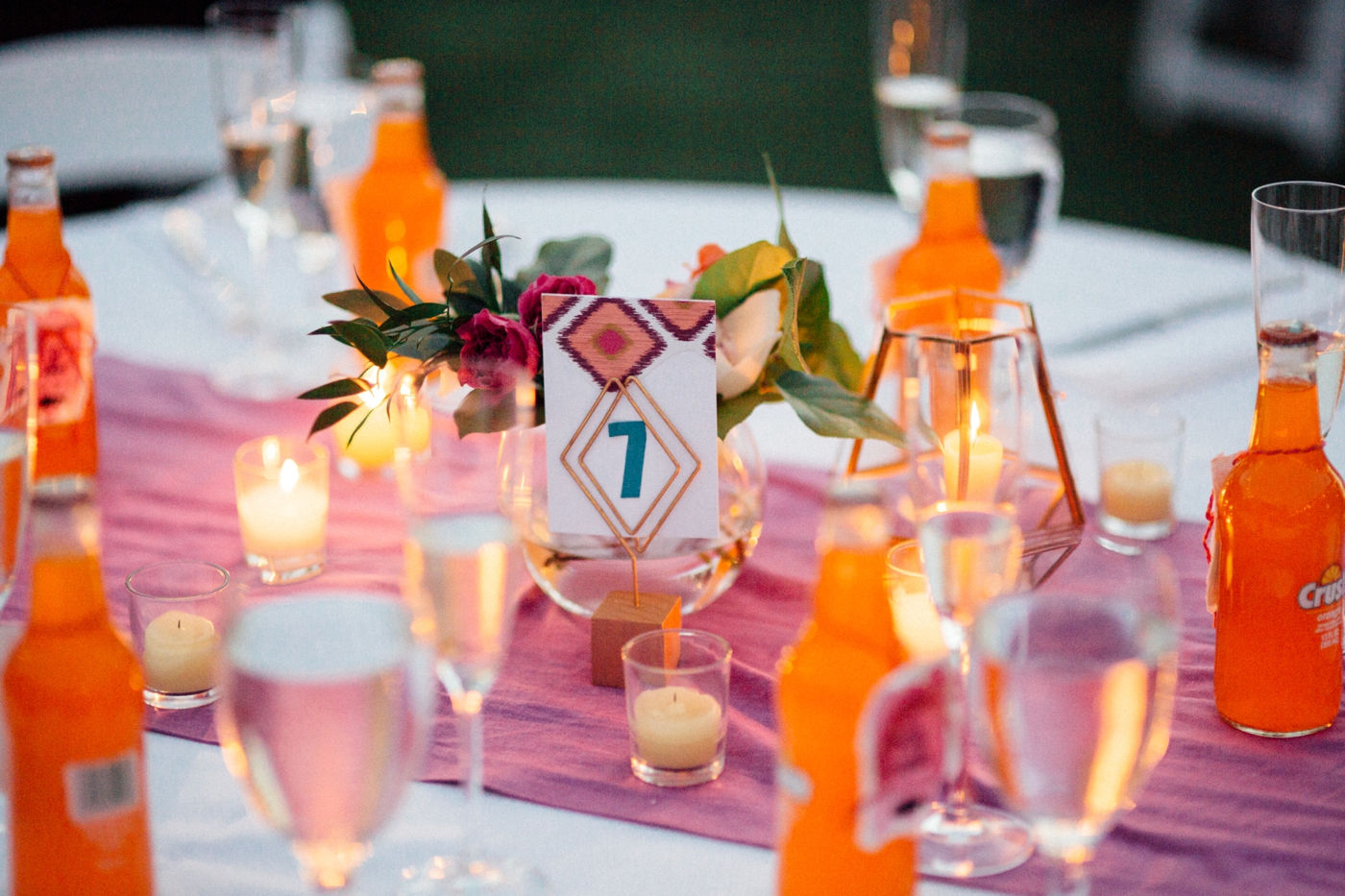 Bright Bohemian Beach Wedding via TheELD.com