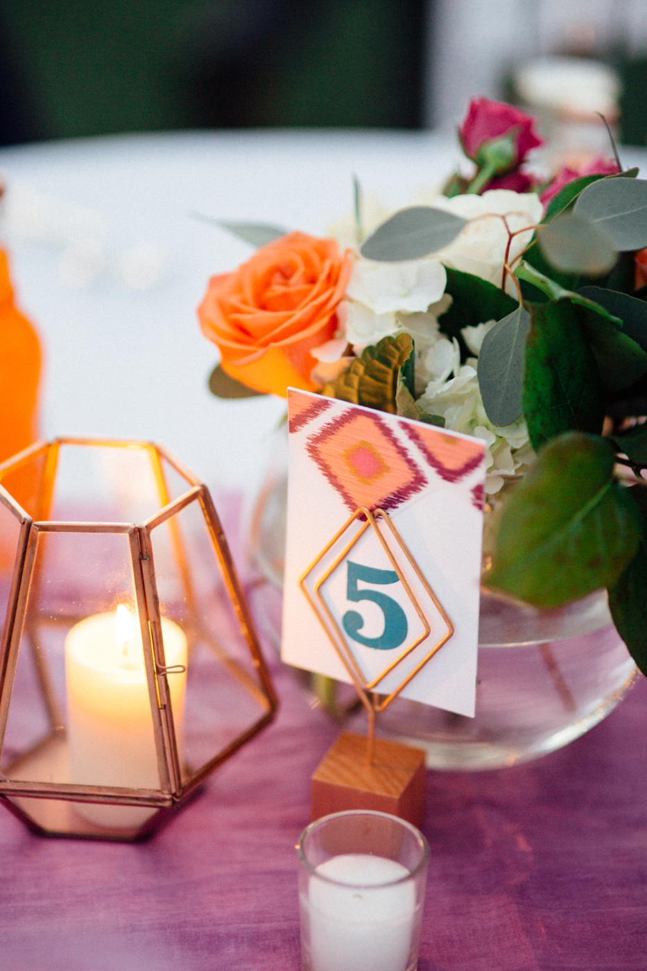 Bright Bohemian Beach Wedding via TheELD.com