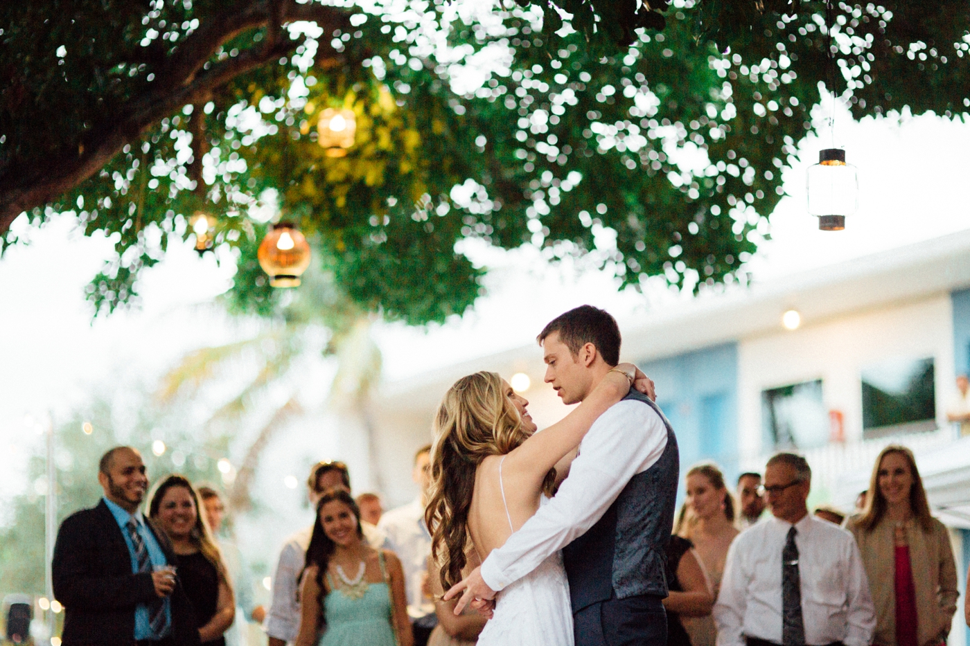 Bright Bohemian Beach Wedding via TheELD.com