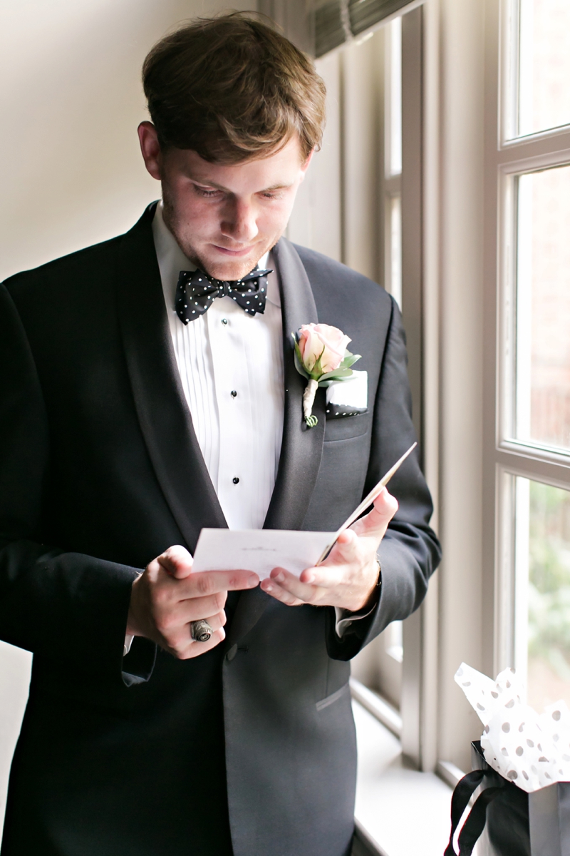 Elegant Pink & White South Carolina Wedding via TheELD.com