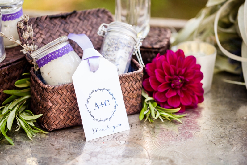 Romantic, Whimsical Navy and Lavender Wedding Ideas via TheELD.com