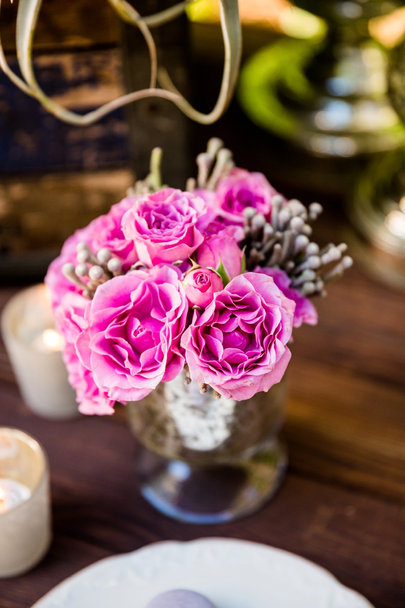 Romantic, Whimsical Navy and Lavender Wedding Ideas via TheELD.com