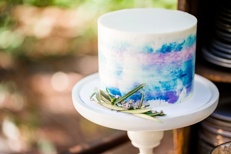 Romantic, Whimsical Navy and Lavender Wedding Ideas via TheELD.com