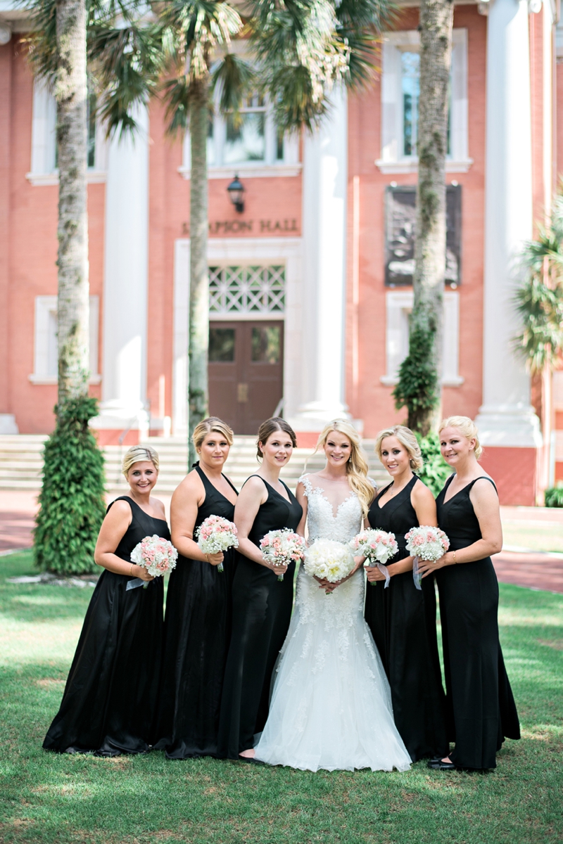 A Glamorous Versailles Inspired Black Tie Wedding via TheELD.com