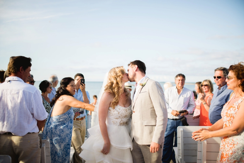 An Elegant Aqua & White Bahamas Wedding via TheELD.com