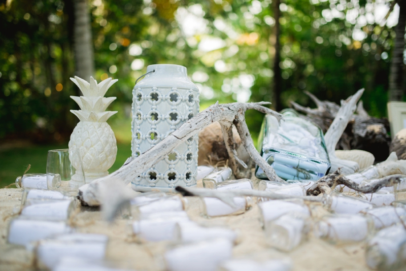 An Elegant Aqua & White Bahamas Wedding via TheELD.com